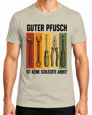 Imagen del producto de "Un mal trabajo bien hecho no es un buen trabajo". Camiseta sarcástica para hombres, diseño de naturaleza