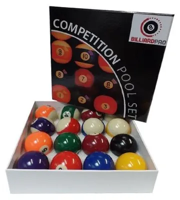 Image de Billes de billard professionnelles, diamètre 50,8 mm
