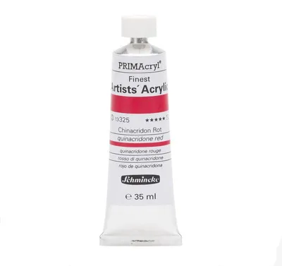 Produktbild von Schmincke PRIMAcryl Professional Acrylfarben 35 ml - 325 Chinacridonrot