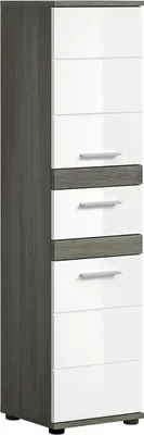 Produktbild von Meublorama XX-X02B2710, Grau, 2 Tür(en), 1 Schublade(n), 2 Regale, 310 mm, 350 mm