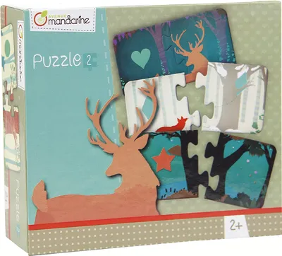 Immagine prodotto di Avenue Mandarine 52594O - Puzzle con forme a 2 pezzi