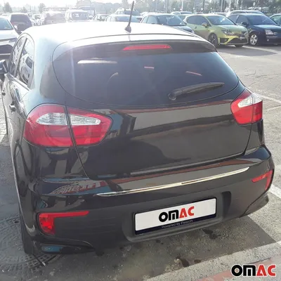 Immagine prodotto di Modanatura bagagliaio posteriore per Kia Rio 5 porte 2007-2023 in acciaio inox cromato