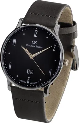 Produktbild von Carl von Zeyten CVZ0019GY Herrenuhr Lenzkirch 42mm 3ATM