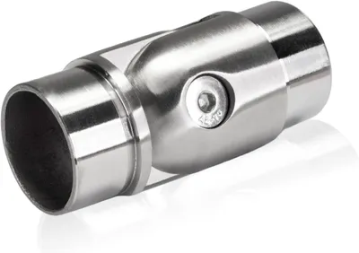 Produktbild von PRIOstahl Verbinder Edelstahl V2A Gelenk 90°, für 42,4 mm Rundrohr, verstellbar, zum Anstecken oder Einkleben