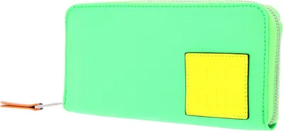Produktbild von SURI FREY Geldbörse Suri Black Label Five Zip Around Wallet Green / Yellow grün mehrfarbig