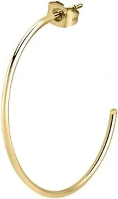 Obrázok produktu pre Elegantné pozlátené jednoduché náušnice LPS02AQM10/11, 5 cm