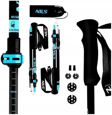 Produktbild von Nils Trekkingstöcke TK8604 Faltbar Aluminium