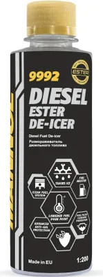 Obrázok produktu pre Mannol Diesel Ester Prísada Do Motorového Oleja Na Odmrzanie – Prísada Na Odmrzanie 250 Ml (9992) (50)