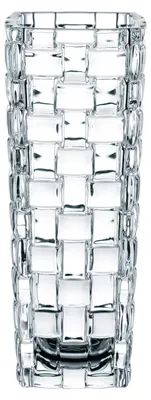 Zdjęcie produktu dla Nachtmann Bossa Nova, Wazon w kształcie kwadratu, Szkło, Przezroczysty, Stół, Wewnętrzna, 157 mm