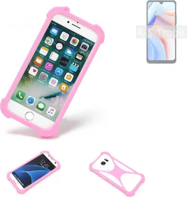 Produktbild von K-S-Trade Handy Hülle kompatibel mit Cubot Note 8 Schutz Hülle Bumper Silikon Schutz Hülle Cover Case Silikoncase Silikonbumper TPU Softcase