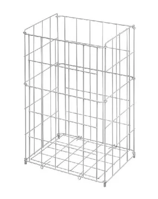 Obrázek produktu pro Sanela Drátěné koše - Drátěný koš, 540x340x260 mm, ocel/bílá SLZN 42
