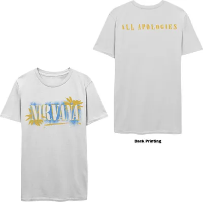 Produktbild von Nirvana All Apologies White M T-Shirt