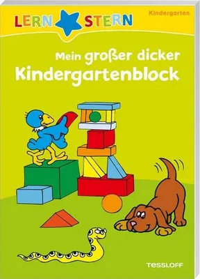 Produktbild von Lernstern: Mein großer dicker Kindergartenblock