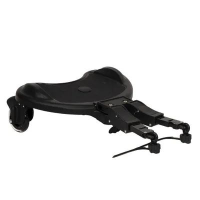 Produktbild von Novi Smart Fit Sit Mitfahrbrett – universell, rutschfest, verstellbare Stangen, bis 20 kg, inkl. Halteriemen, Black
