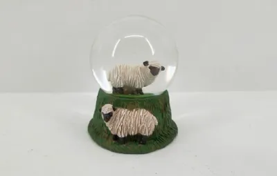 Produktbild von Glitzerkugel Schaf, Schneekugel Tier Tiere Schneekugeln Schafe
