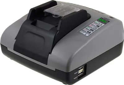 Produktbild von Powery Akku-Ladegerät mit USB für Makita Ladertyp DC24SC