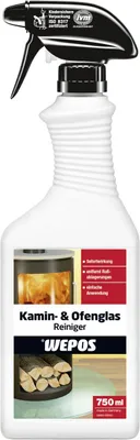 Produktbild von Wepos Kamin- und Ofenglasreiniger 750 ml
