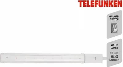 Zdjęcie produktu dla Oświetlenie podszafkowe LED 10W białe metal-plastik Telefunken