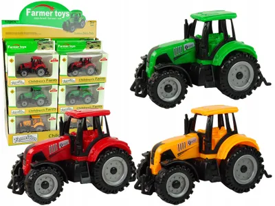 Obrázek produktu pro Zemědělské vozidlo Traktor Farma Velká kola 3 Barvy