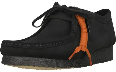 Produktbild von Clarks Originals Mokassin Wallabee mit klassischer Kreppsohle 1219 Black Sde 45