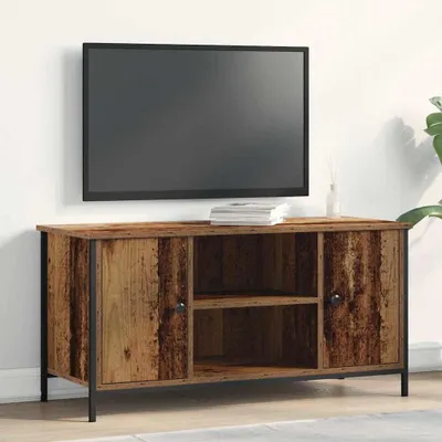 Productafbeelding van Maison Exclusive - TV-meubels: 100 x 40 x 50 cm, gemaakt van gerecycled hout en houtvezel