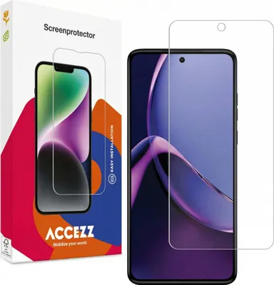 Produktbild von Accezz Screen Protector aus gehärtetem Glas Motorola Moto G84