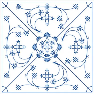 Produktbild von Servietten Papier 33x33cm 3-lagig mit orientalischem Muster 20 Stück