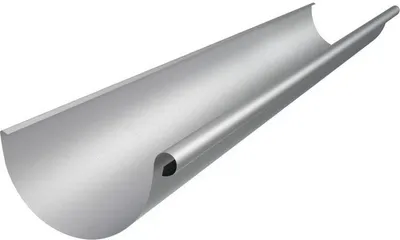 Produktbild von Zambelli Dachrinne Titanzink halbrund für Rinnengröße 250 mm L = 3000 mm