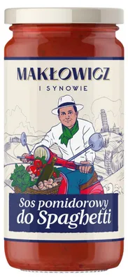 Obrázok produktu pre Omáčka na špagety Makłowicz a synovia 400 g
