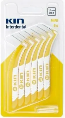 Productafbeelding van INTERDENTALE KIN mini, 1,1 mm, 6 stuks