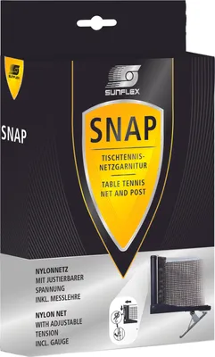 Obrázok produktu pre Stolný tenis pálky pálky kryt stolný tenis stôl TT loptičky sieťky - Snap sunflex