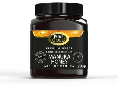 Productafbeelding van Manuka honing 525+ - Premium kwaliteit, 250 gram