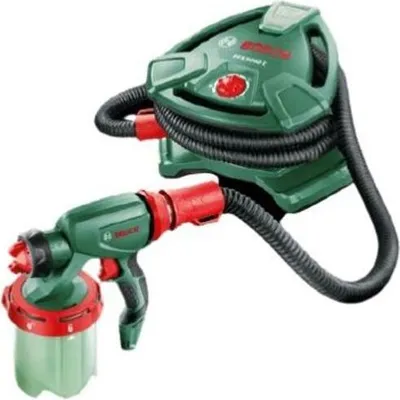Obrázek produktu pro Stříkací pistole Bosch PFS 5000 E, nízkotlaká, 1200 W, 3 trysky, 2 nádoby po 1000 ml