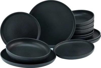 Produktbild von Famanu Servierset 12-teilig - Uno Black