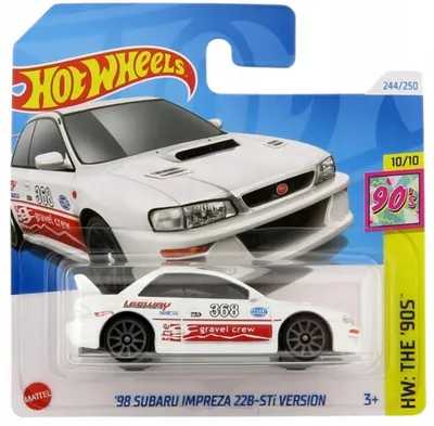 Produktbild von Hot Wheels '98 Subaru Impreza 22B-STi Modellauto