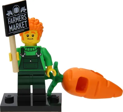 Produktbild von LEGO® 71037 Minifigures - Serie 24 - 04 - Karotten-Maskottchen