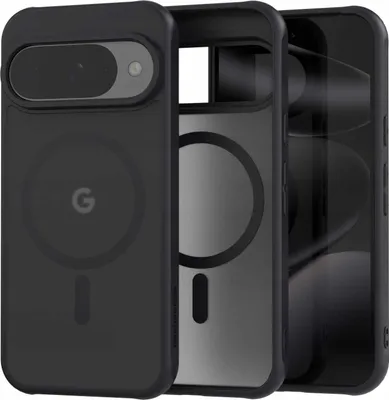 Produktbild von Spacecase Hybrid Mag Case für Pixel 10/10 Pro Schwarz