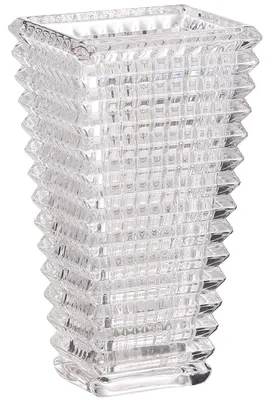 Image de Grand vase en cristal transparent pour les fleurs