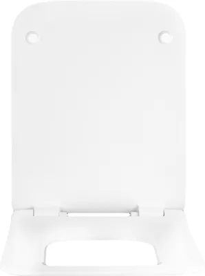 Produktbild von WC Sitz - Toilettensitz - für Roca Element A801572 - Weiß - 44 Cm X 36,8 Cm - Antibakteriell - Selbstschließend - Toilettendeckel