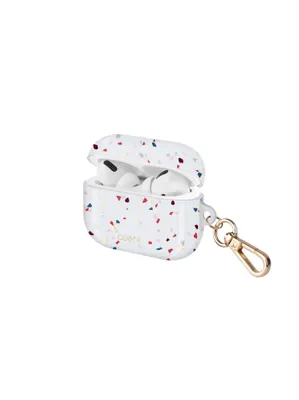 Obrázek produktu pro Uniq COEHL Terrazzo ochranné pouzdro pro AirPods Pro s podporou bezdrátového nabíjení, bílé