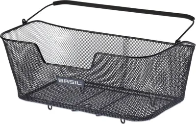 Immagine prodotto di Basil Base XL Cestino posteriore staccabile per bicicletta 35,5 litri Nero - 11225