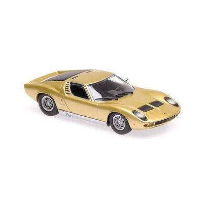Produktbild von Maxichamps 940103002 Lamborghini Miura gold 1966 Maßstab 1:43 Modellauto