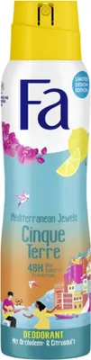 Obrázok produktu pre Fa - Dezodorant v spreji - Mediterranean Jewels - Orchidea a citrusy - 48-hodinová ochrana - 150 ml - 1 kus