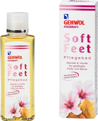 Produktbild von Gehwol Fusskraft - Soft Feet Pflegebad, Mit Mandel und Vanille, 200 ml