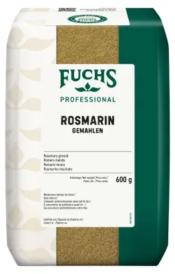 Produktbild von Fuchs Foodservice Rosmarin gemahlen harzig-würziges Aroma Packung 600g