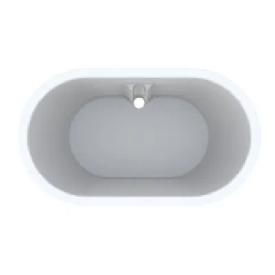 Zdjęcie produktu dla Geberit BAMBINI wanna 910 x 515 x 257 mm, owalna, biała