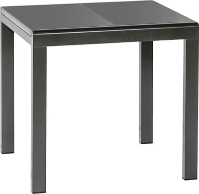 Zdjęcie produktu dla Półrozkładany stolik balkonowy Merxx 80/120 x 70 cm - rama aluminiowa grafitowa