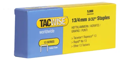 Zdjęcie produktu dla TACWISE 232 Zszywki TACWISE 13/4 mm, ocynkowane, drobne