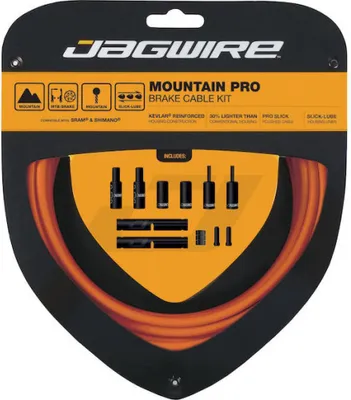 Produktbild von Jagwire Mountain Pro Bremsenset – Orange