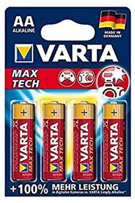 Zdjęcie produktu dla Varta 04706110404, Jednorazowa bateria, AA, Alkaliczny, 1,5 V, 4 szt., Czerwony